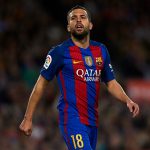 Jordi Alba tegen Liverpool