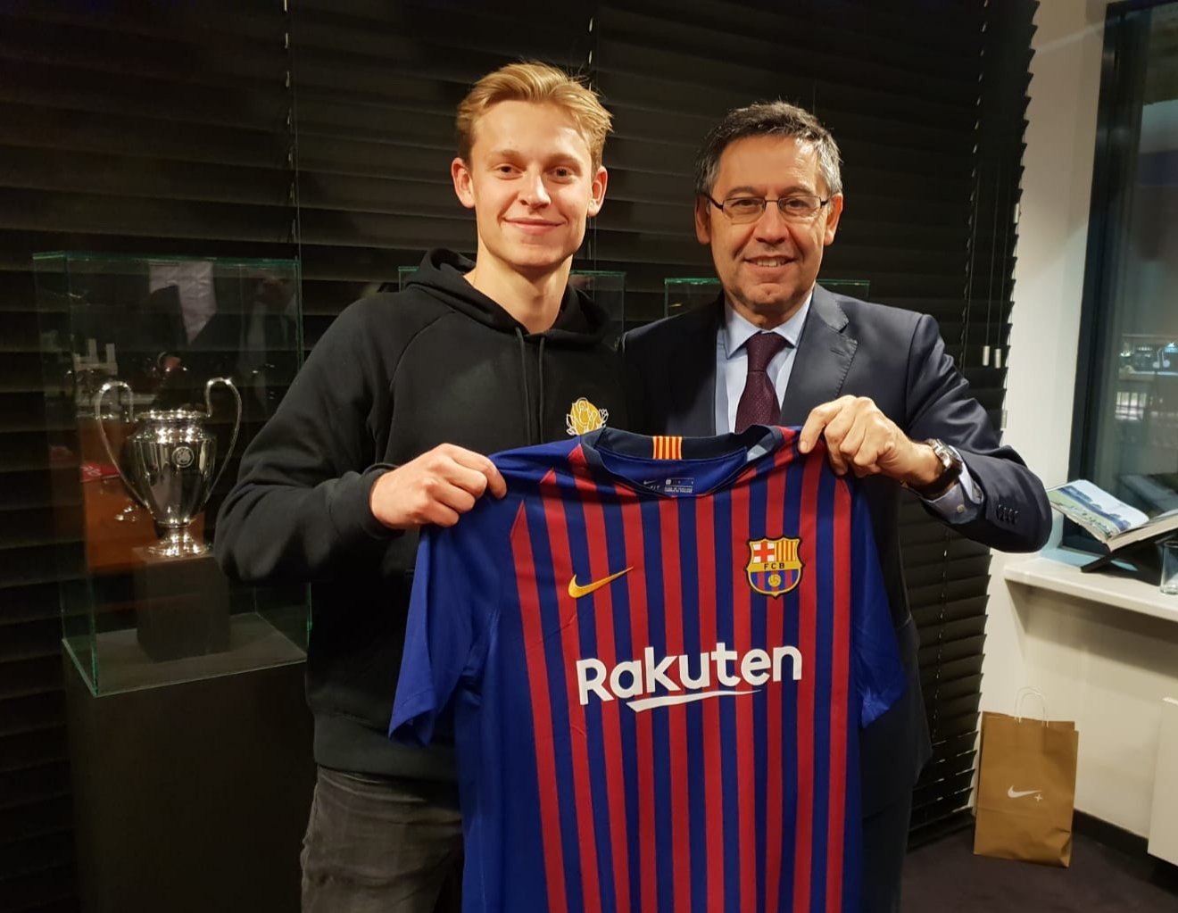 De Jong en Bartomeu