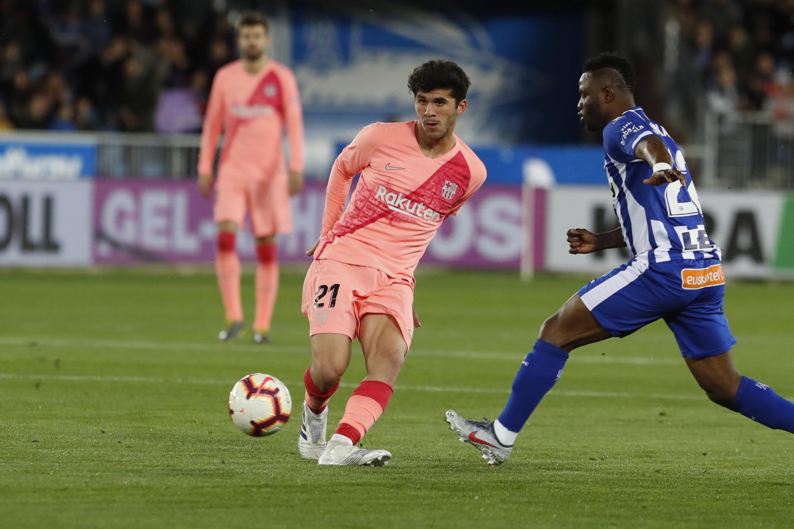 Aleña trefzeker tegen Alaves