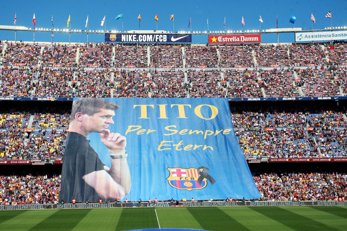 Tito Vilanova Camp Nou