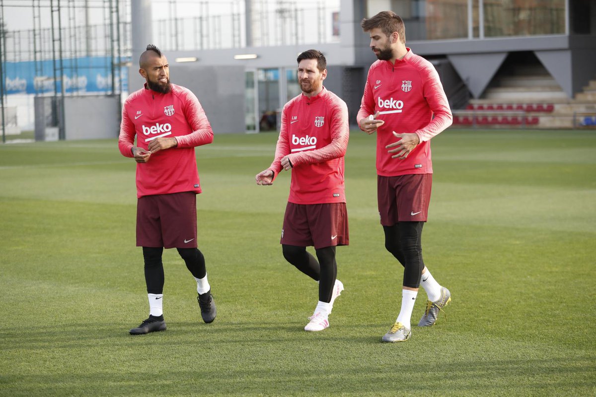 Messi Pique Vidal