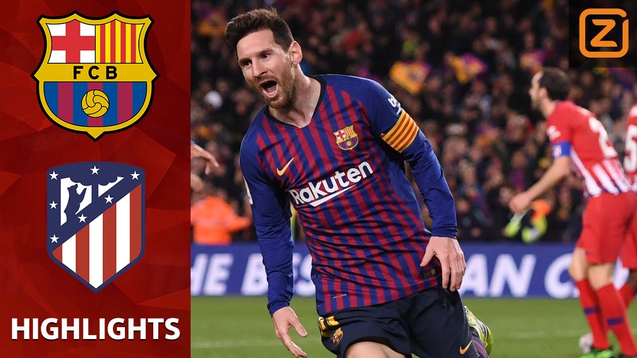 Samenvatting FC Barcelona Atletico Madrid