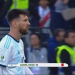 Messi rode kaart