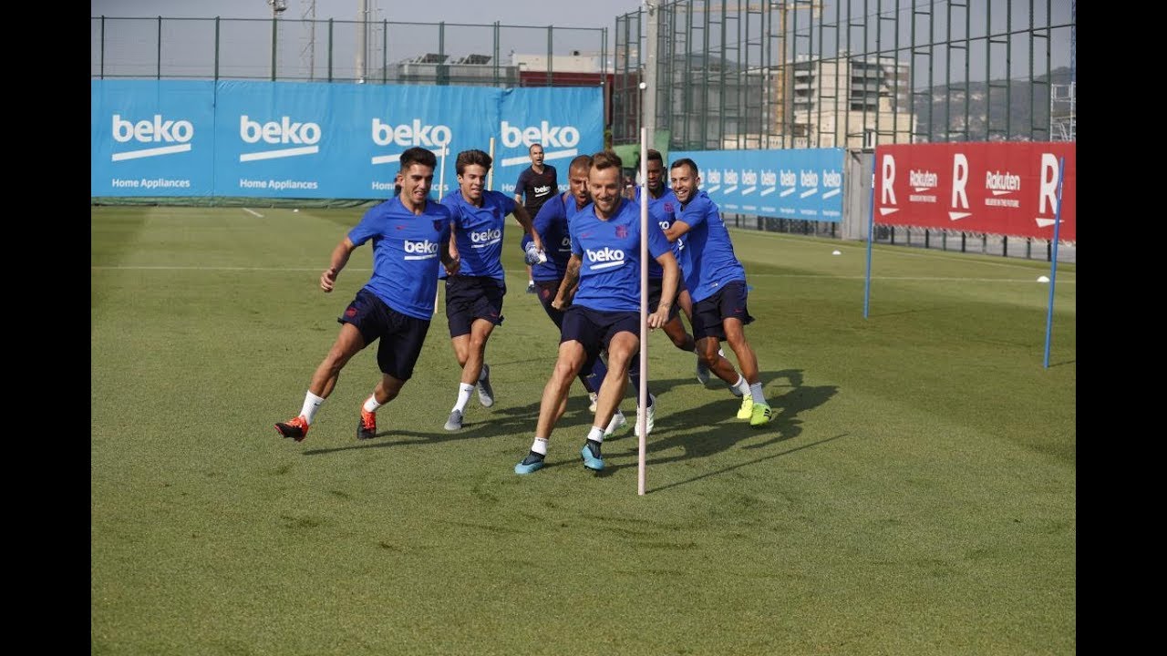 Training Barcelona