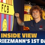 Griezmann 1st day