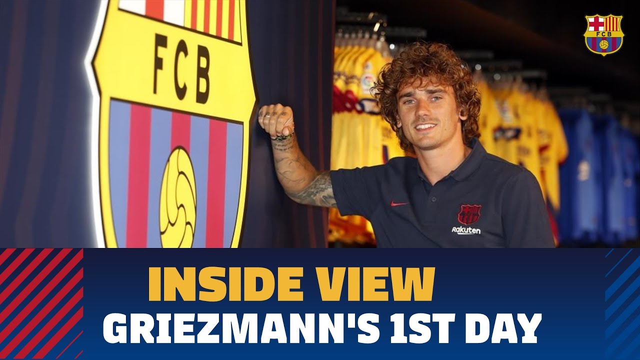 Griezmann 1st day