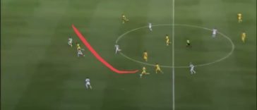 Frenkie de jong assist op Ousmane Dembélé