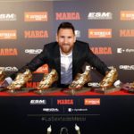 Lionel Messi zesde Gouden Schoen