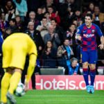Lionel Messi en Luis Suarez tegen Borussia Dortmund
