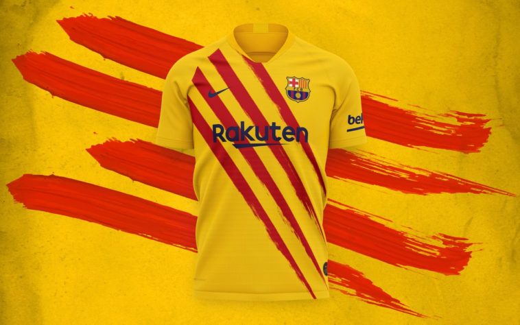 Vierde tenue FC Barcelona