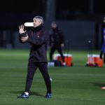 Eerste training Quique Setién bij FC Barcelona