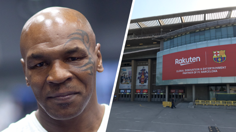 Mike Tyson FC Barcelona