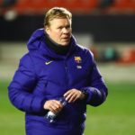 Ronald Koeman als trainer van FC Barcelona