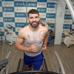 Sergio Agüero ondergaat zijn medische keuring bij FC Barcelona