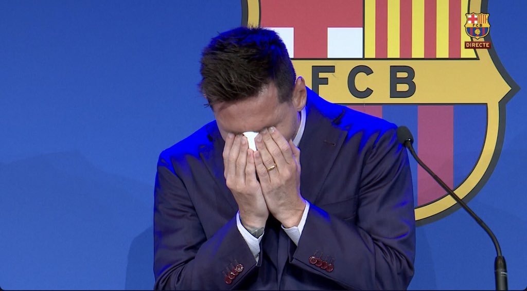 Messi tranen